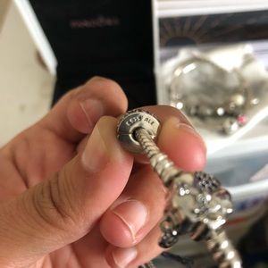 Elegance clips in purple